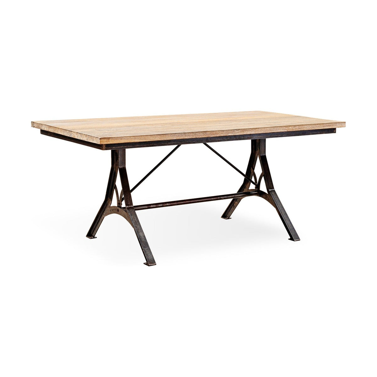 Lopa Small Reclaimed Wood Dining Table - Natural