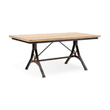 Lopa Small Reclaimed Wood Dining Table - Natural