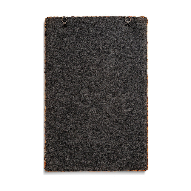 Arjun Upholstered Kilim Wall Mirror - Natural