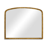 Juhli Arched Wall Mirror - Aged Antique Brass