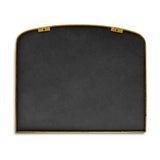 Juhli Arched Wall Mirror - Aged Antique Brass