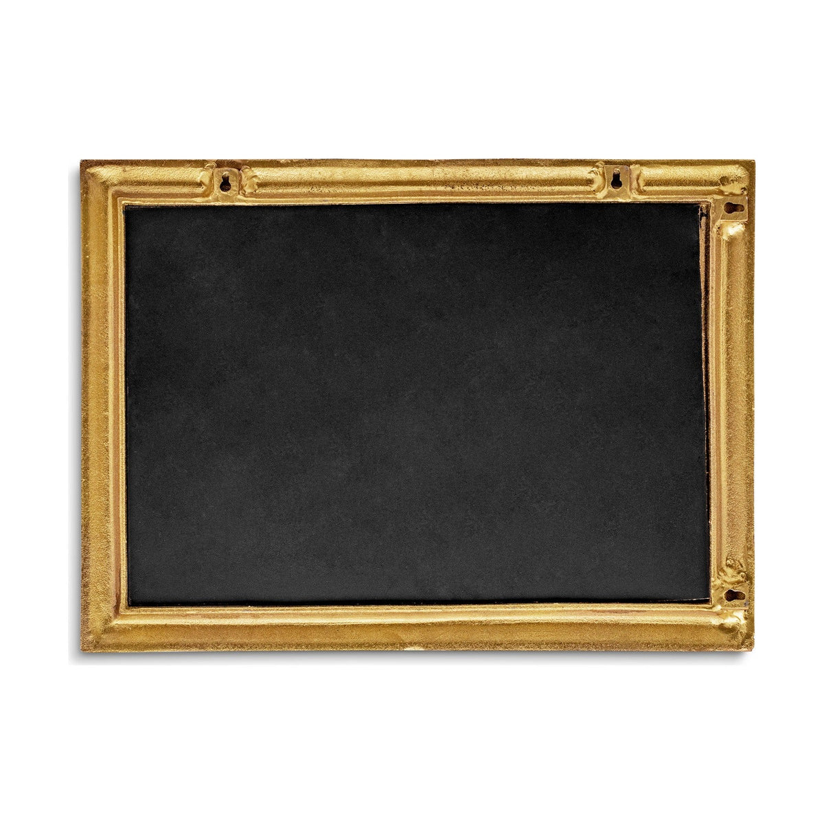 Yamuna Small Rectangular Wall Mirror - Aged Antique Brass