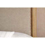 Sri King Mango Wood Bed Frame - Natural