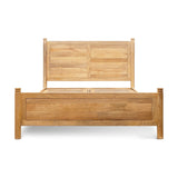 Sri King Mango Wood Bed Frame - Natural
