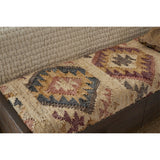 Barir Mango Wood Storage Bench - Chocolate Brown