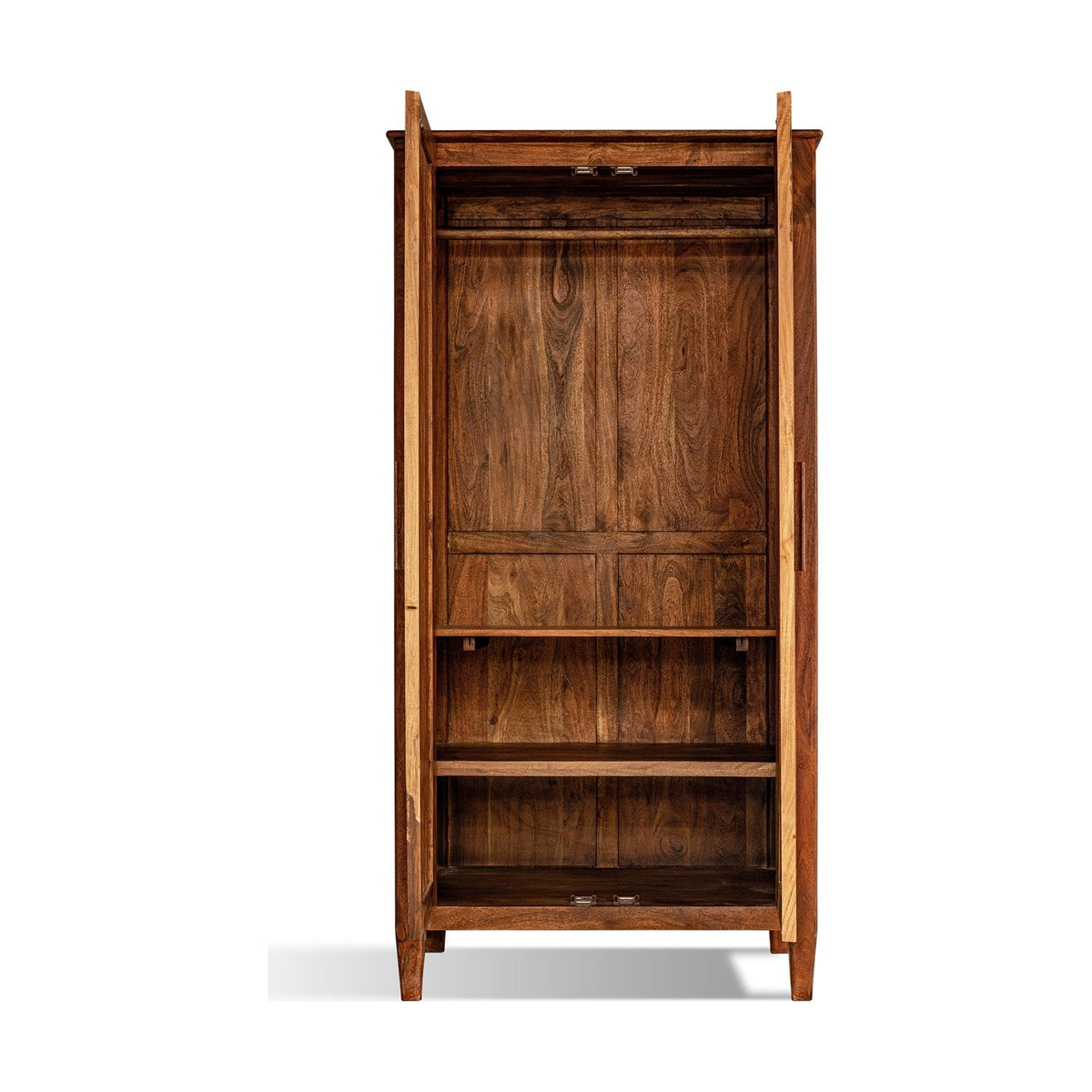 Anbu Acacia Wardrobe - Washed Walnut