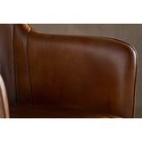 Lal Leather Armchair - Aged Tan