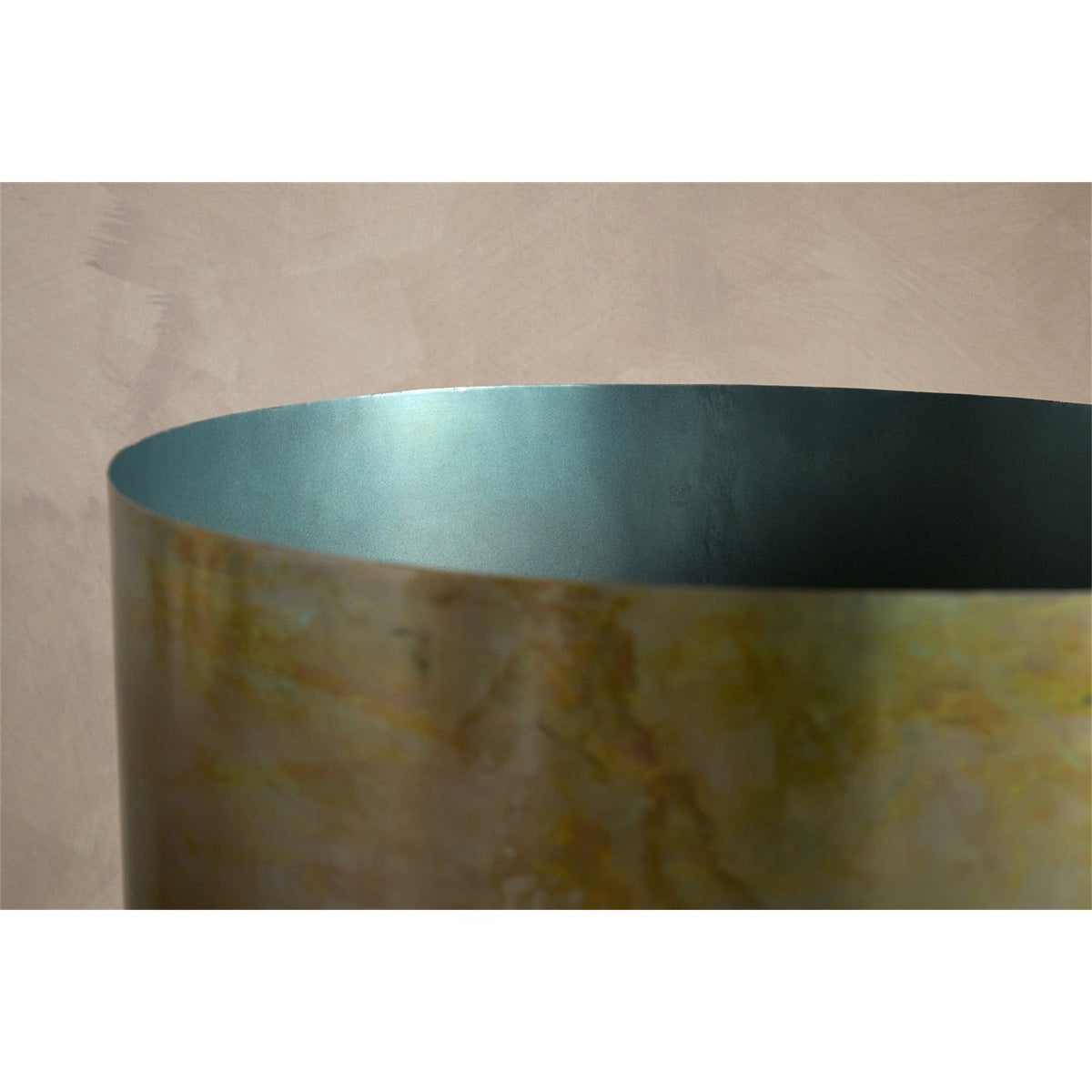 Jani Iron Planter on Stand - Oxidised Metal