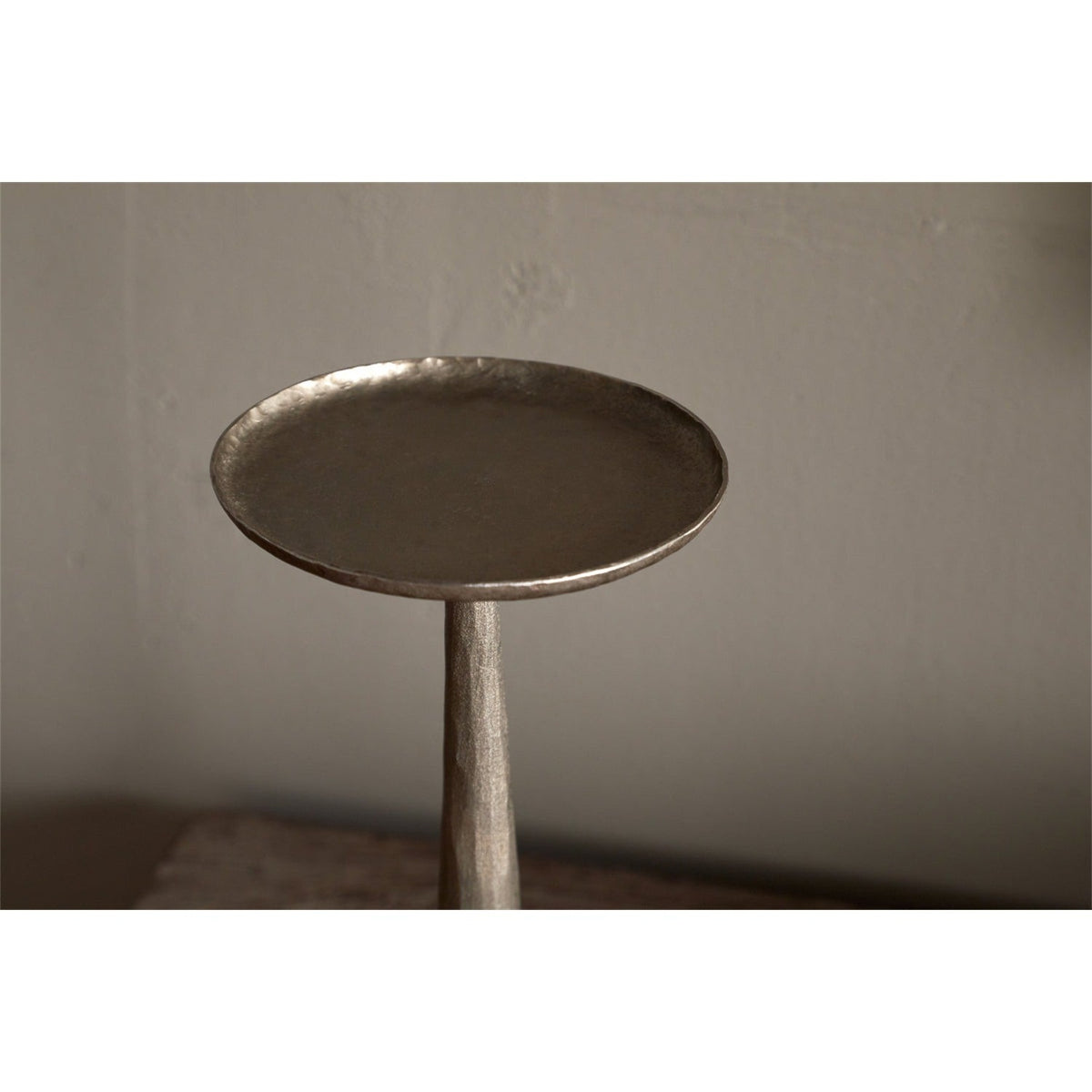 Lora Pillar Candle Holder - Brass