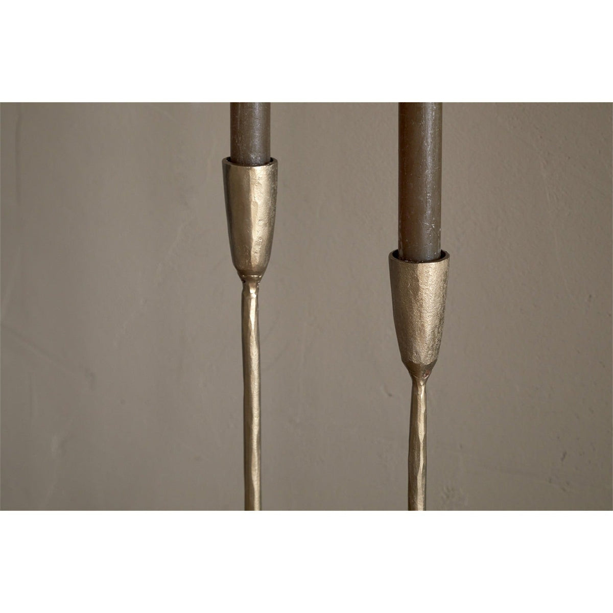 Ayee Twisted Candle Holder - Brass