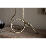 Ayee Twisted Candle Holder - Brass