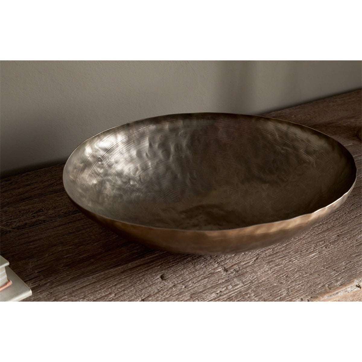 Malar Hammered Bowl - Brass