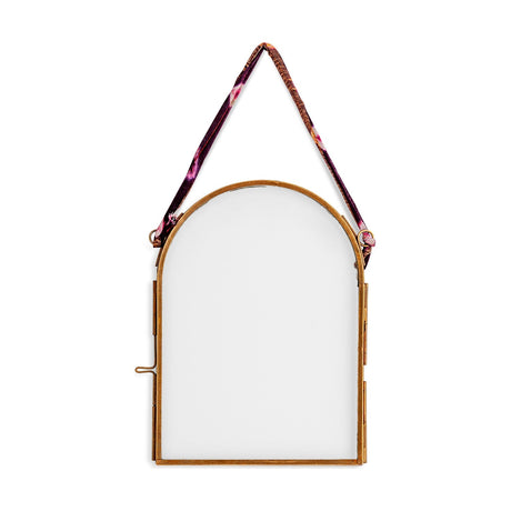 Kiko 5 x 7 Arch Portrait Photo Frame - Antique Brass