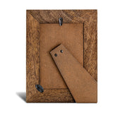 Janoni 4 x 6 Carved Mango Wood Photo Frame - Natural