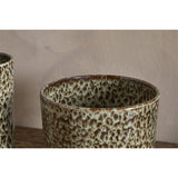 Uzuri Tall Stoneware Vase - Brown
