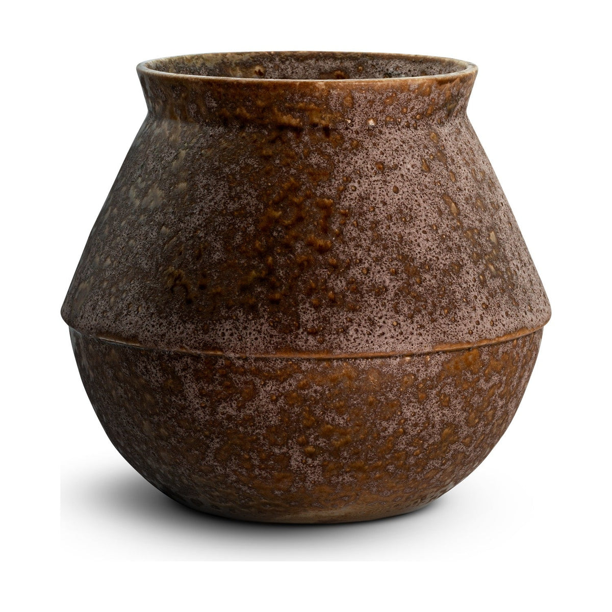 Aggua Ceramic Vase - Brown