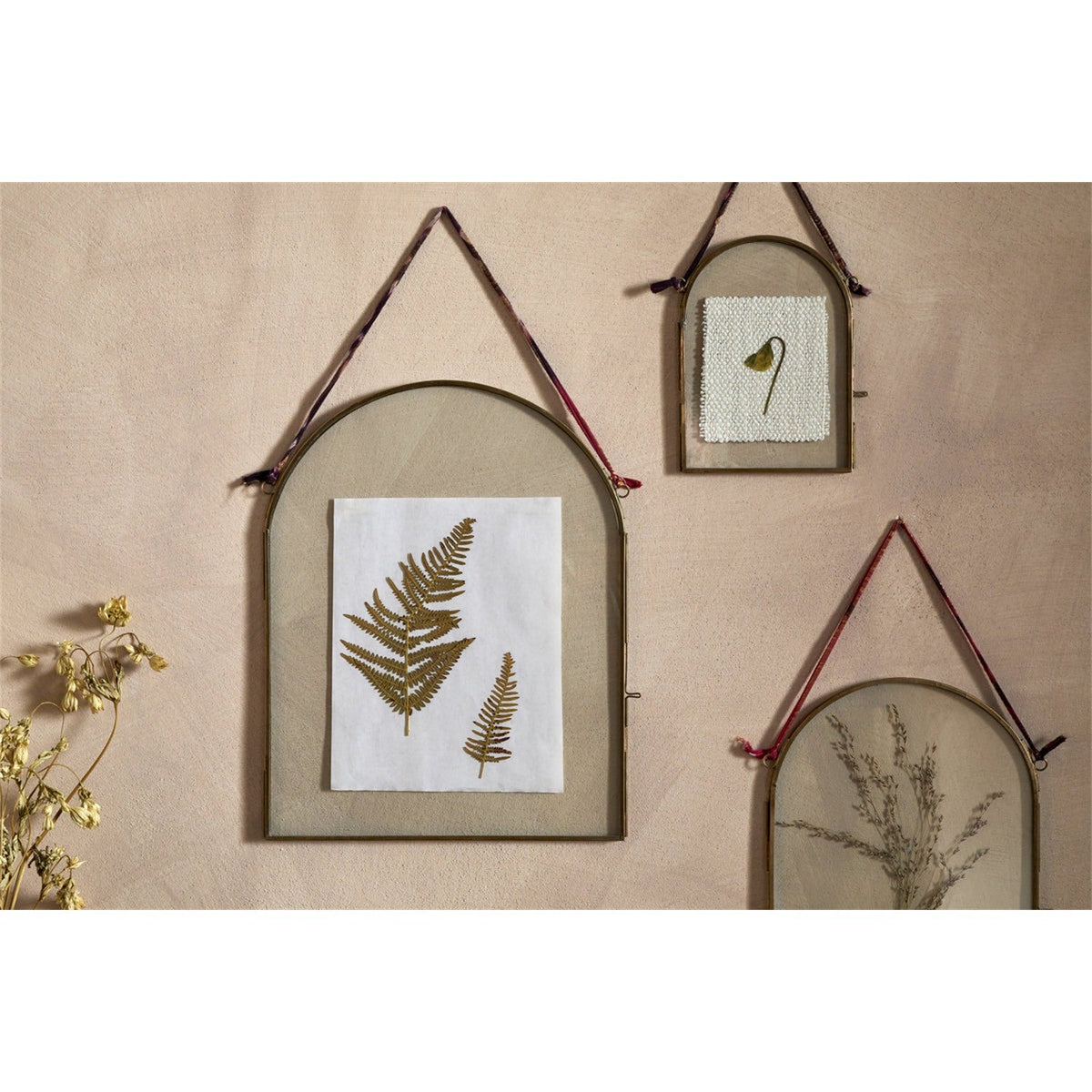 Kiko 8 x 10 Arch Photo Frame - Brass