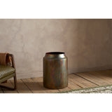 Roja Iron Planter - Oxidised Metal