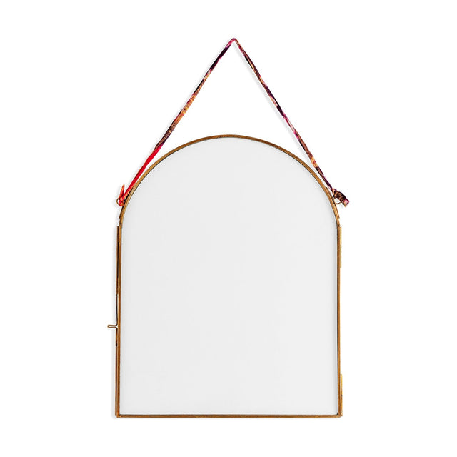 Kiko Extra Large Arch Photo Frame - Antique Brass