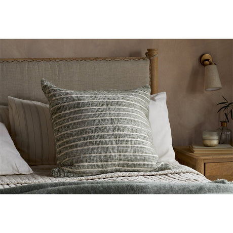 Tudo 65 x 65cm Merino Cushion Cover - Moss & Natural