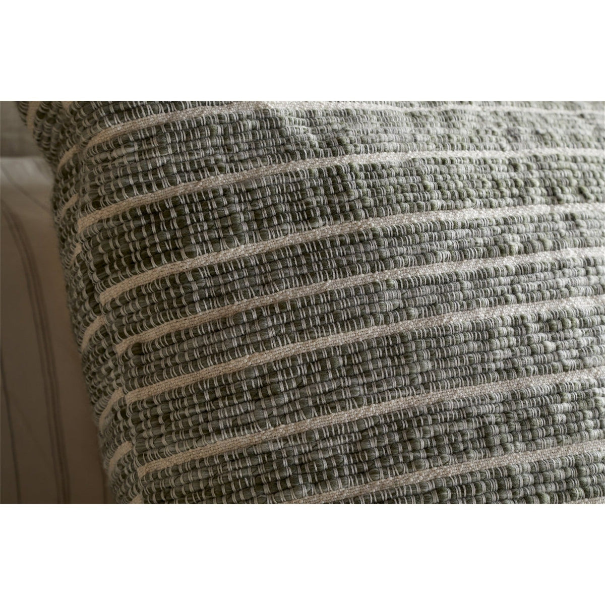 Tudo 65 x 65cm Merino Cushion Cover - Moss & Natural