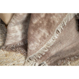 Kambali 130 x 200cm Distressed Jacquard Throw - Natural