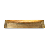 Neram Hammered Iron Tray - Antique Brass