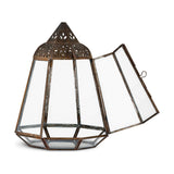 Nyiruan Small Lantern - Brass & Clear