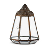 Nyiruan Small Lantern - Brass & Clear