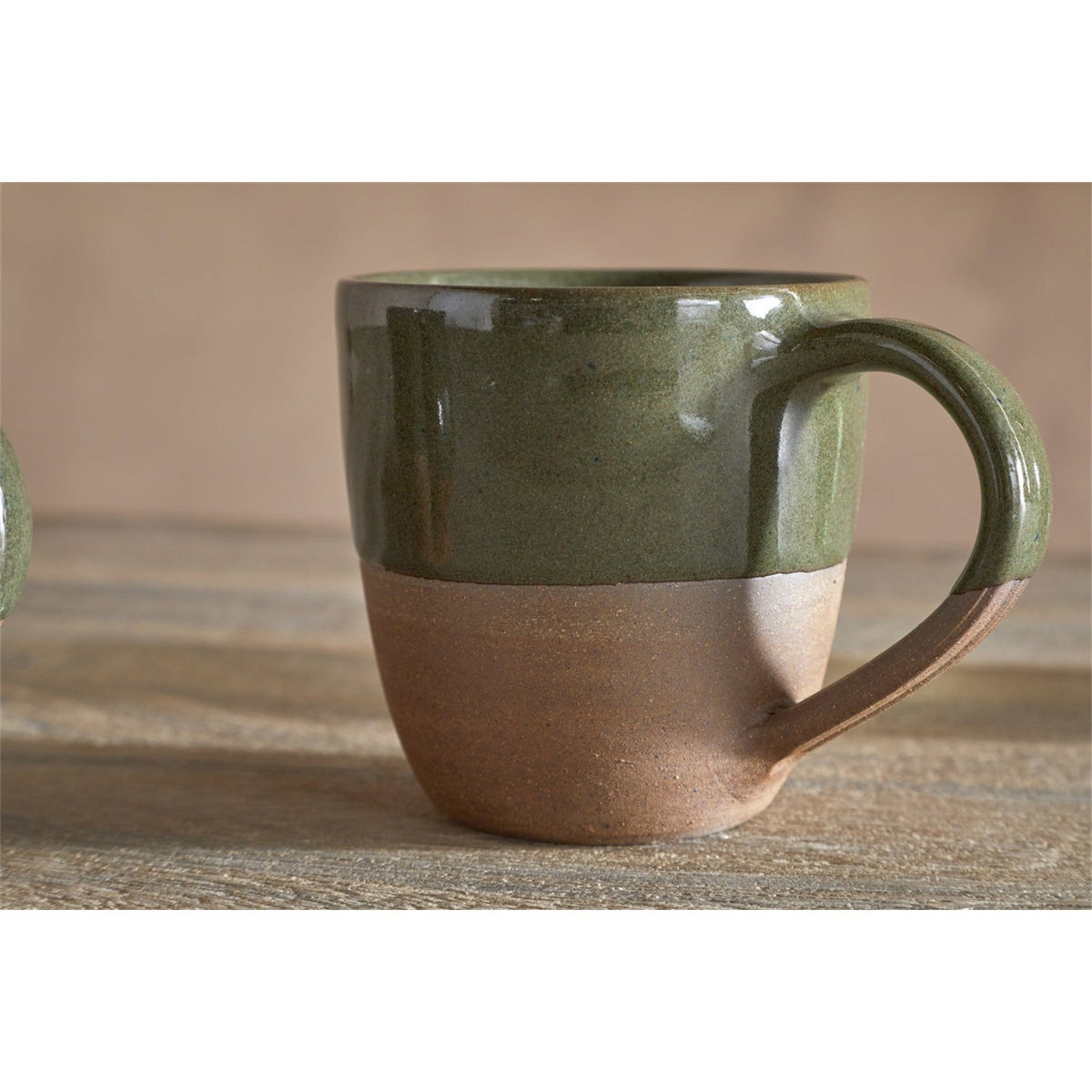 Mali Large Mug - Forest Green - Set of 2