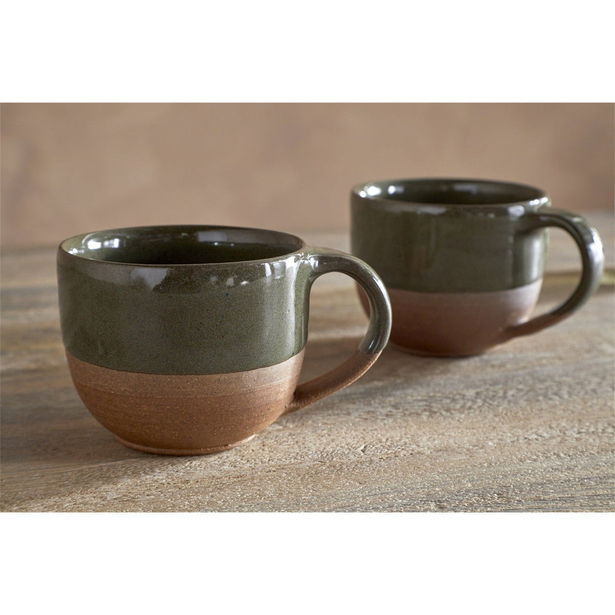 Mali Coffee Mug - Forest Green - Set of 2