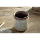 Cam Lidded Storage Jar - Mocha