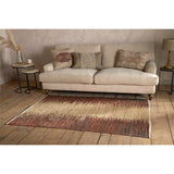 Kekere 150 x 240cm Jute & Cotton Rug - Natural & Rust