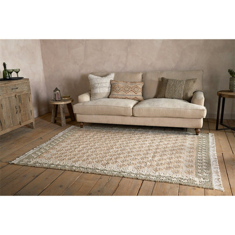 Erin 150 x 240cm Wool & Jute Rug - Natural & Grey