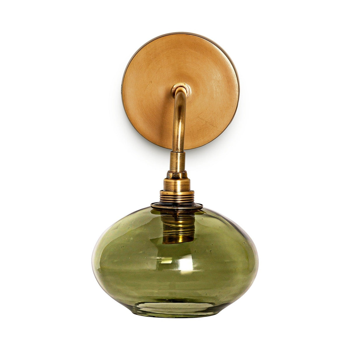 Otoro Recycled Glass Wall Light - Green