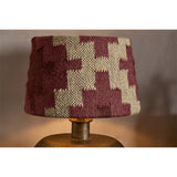 Kaadu Medium Jute Kilim Lampshade - Rust & Natural