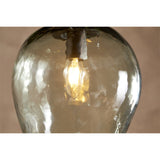 Sanvika 3 Light Organic Cluster Pendant Light - Green