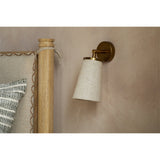 Ame Linen Wall Spotlight - Off White