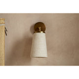 Ame Linen Wall Spotlight - Off White