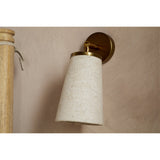 Ame Linen Wall Spotlight - Off White