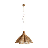 Tudai Large Woven Jute Pendant Light - Natural