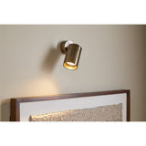 Boni Directional Wall Spotlight - Aged Antique Brass