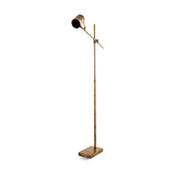 Thenkara Directional Floor Lamp - Antique Brass