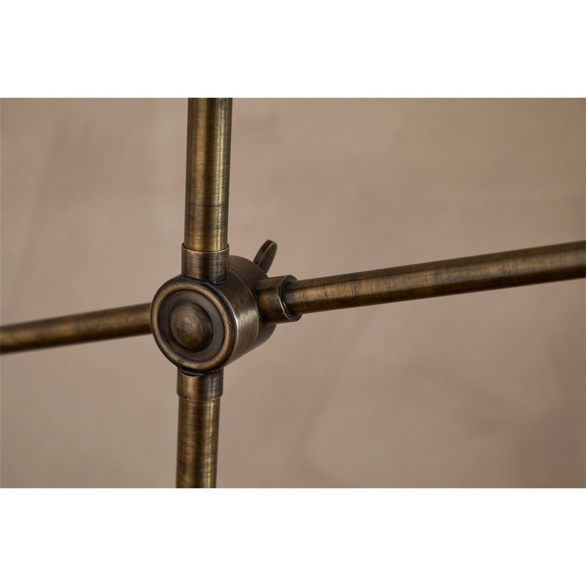 Thenkara Directional Floor Lamp - Antique Brass