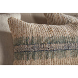 Zairya 50 x 50cm Jute & Cotton Cushion Cover - Sea Foam