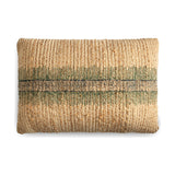 Zairya 60 x 40cm Jute & Cotton Cushion Cover - Sea Foam