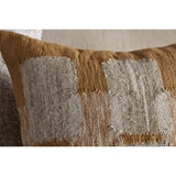 Akki 50 x 50cm Wool & Cotton Cushion Cover - Ochre