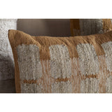 Akki 50 x 50cm Wool & Cotton Cushion Cover - Ochre