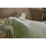 Menmai 35 x 80cm Velvet Lumbar Cushion Cover - Eucalyptus
