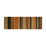 Lasang 66 x 200cm Striped Jute Runner Rug - Rust